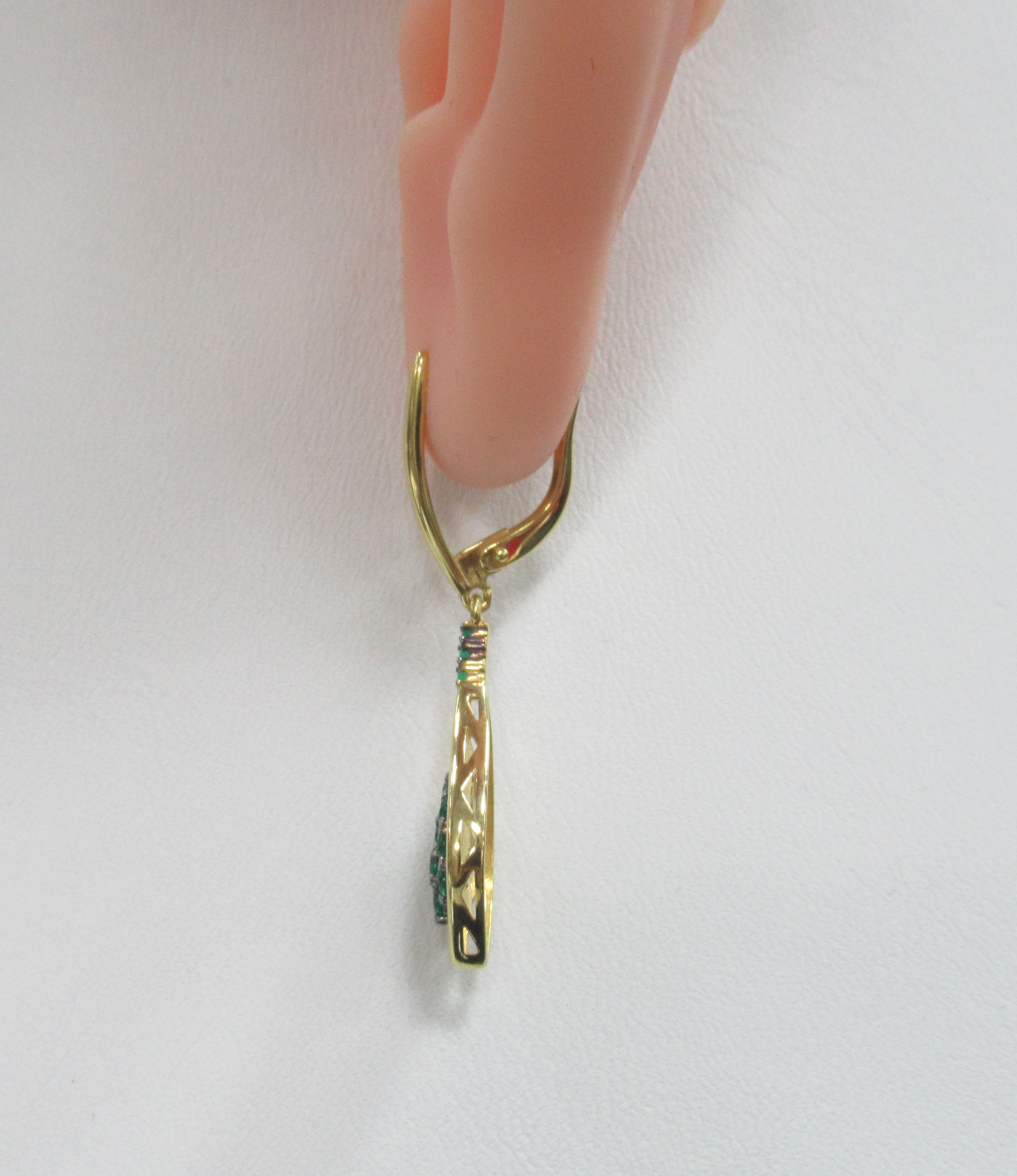 Серебряные серьги с агатами